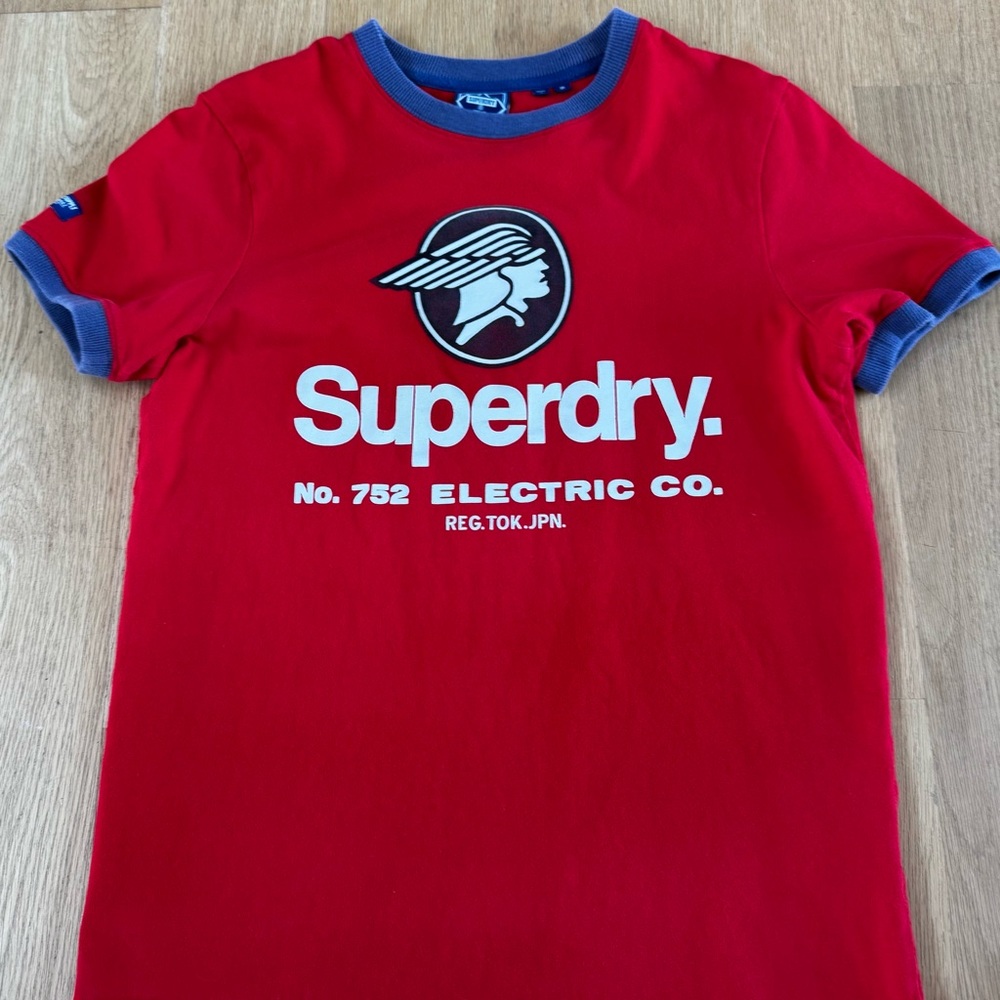 Superdry Red Mens T-Shirt